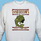 Bass Club Fishing Personalized Sweatshirt